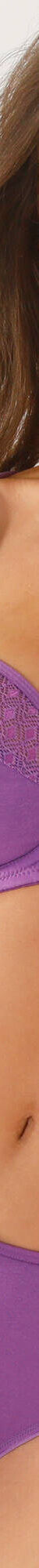 Soutien-gorge coton dentelle uni Coria - avec armatures (violet) Soutien-gorge coton dentelle uni Coria - avec armatures (violet)